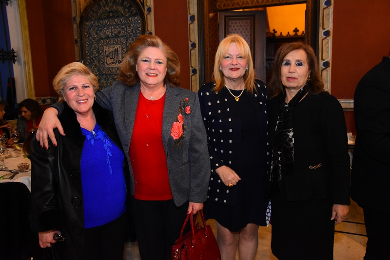 Young Women Christian Association lunch at Villa Linda Sursock